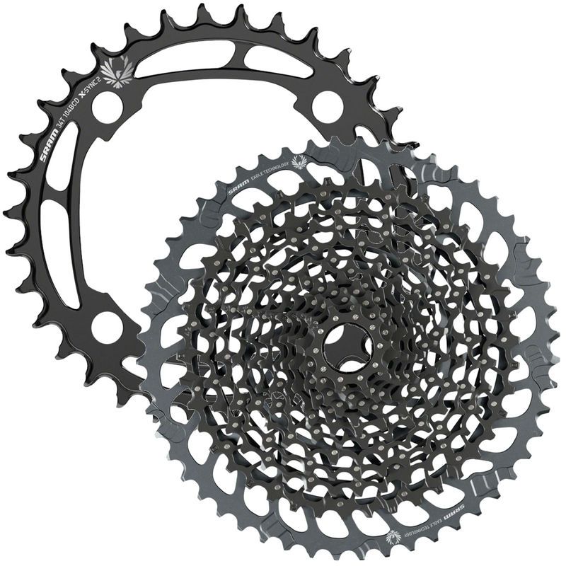 Load image into Gallery viewer, SRAM Eagle GX 12-Speed XG-1275 Cassette & X-Sync 2 34t Chainring - High-Performance MTB Components