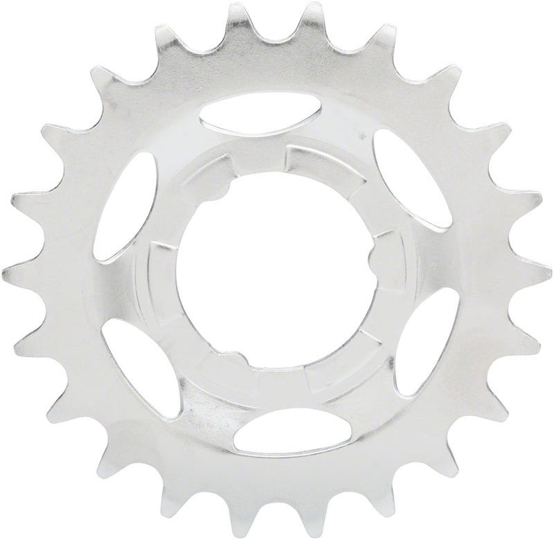 Load image into Gallery viewer, Shimano Nexus 22T Cog Silver For Nexus & Alfine Fits 3 Tab Spline Pattern Driver