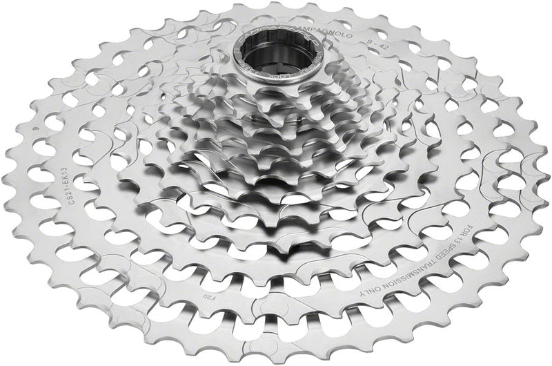 Load image into Gallery viewer, Campagnolo EKAR Cassette - 13-Speed, 9-42t, Silver, For N3W Driver Body