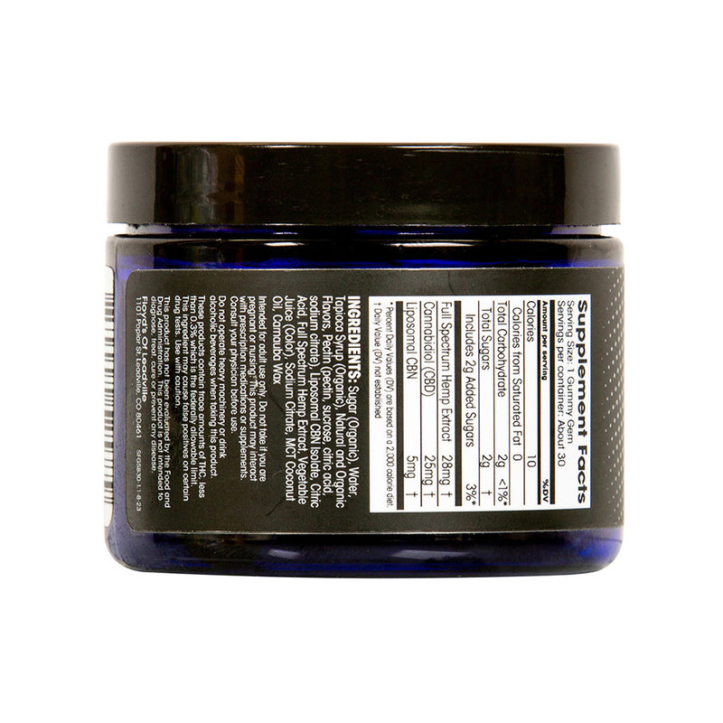 Load image into Gallery viewer, Floyd's of Leadville Sleep Formula CBD Gems, Strawberry, 30/Count