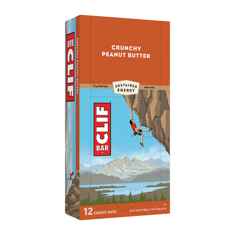 Load image into Gallery viewer, Clif Bar Original Crunchy Peanut Butter Box of 12 Convenient Source of Energy