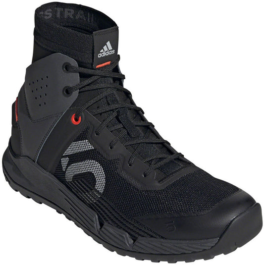 Five-Ten-Trailcross-Mid-Pro-Flat-Shoe---Men's--Core-Black---Grey-Two---Solar-Red-9.5--Flat-Shoe-for-platform-pedals_SH0440