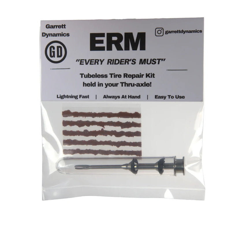 Load image into Gallery viewer, Garrett Dynamics ERM Axle Tire Plug Tool, Silver w/5x Bacon Strips