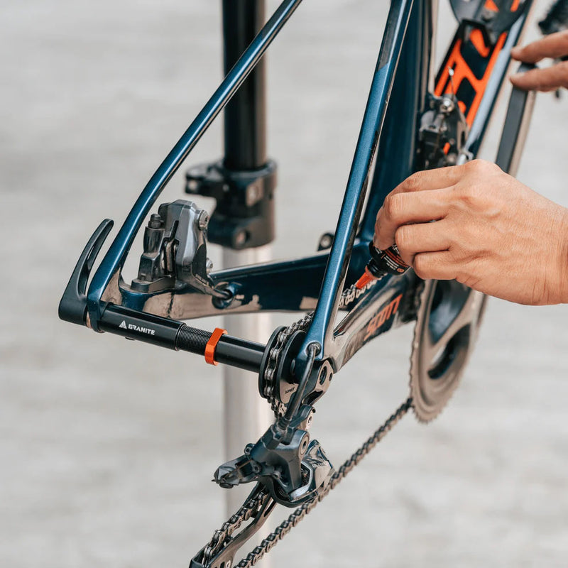 Load image into Gallery viewer, Granite-Design Thru Axle Dummy Hub with Chain Hanger Wheel