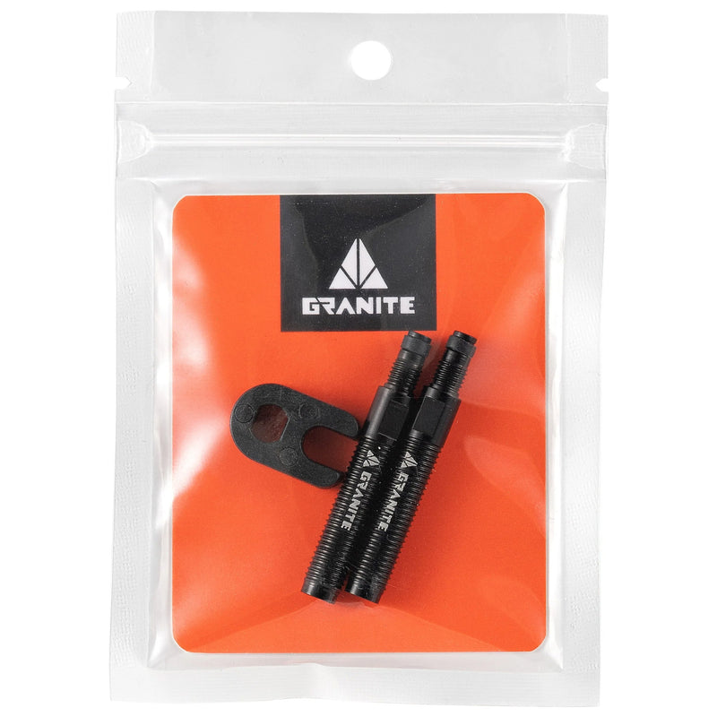 Load image into Gallery viewer, Granite-Design Presta Valve Stem Extender 40mm, 2pc