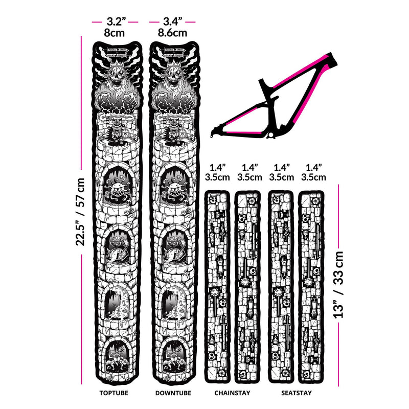 Load image into Gallery viewer, Ground-Keeper-Frame-Keeper-Chainstay-Frame-Protection-Road-Bike-CSFP0405