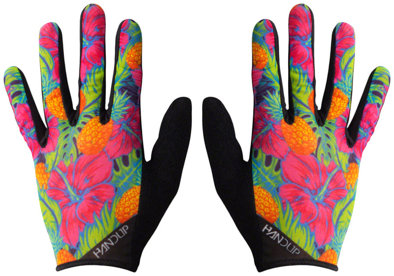 Load image into Gallery viewer, Handup-Vented-Pineapples-Caribbean-Gloves-Gloves-Small-GLVS7594-Cycling-Gloves