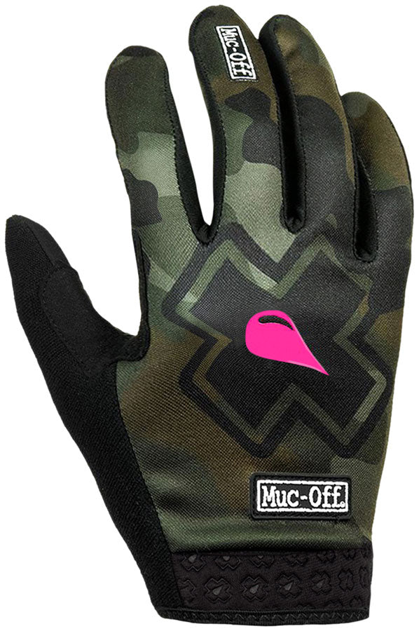 Load image into Gallery viewer, Muc-Off Youth Gloves - Camo, Youth Small