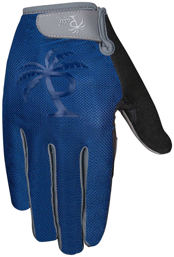 Load image into Gallery viewer, Pedal-Palms-Navy-Gray-Gloves-Gloves-Small_GLVS7288
