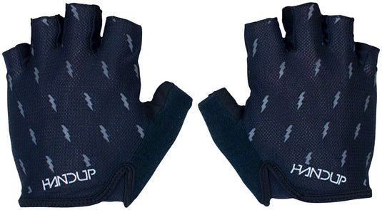 Handup Shorties Glove - Blackout Bolts, Short Finger, Large