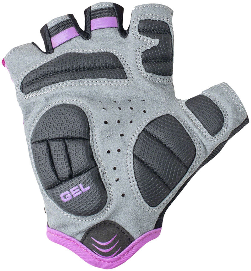 Load image into Gallery viewer, Bellwether Ergo Gel Gloves - Purple, Short Finger, Women's, Large