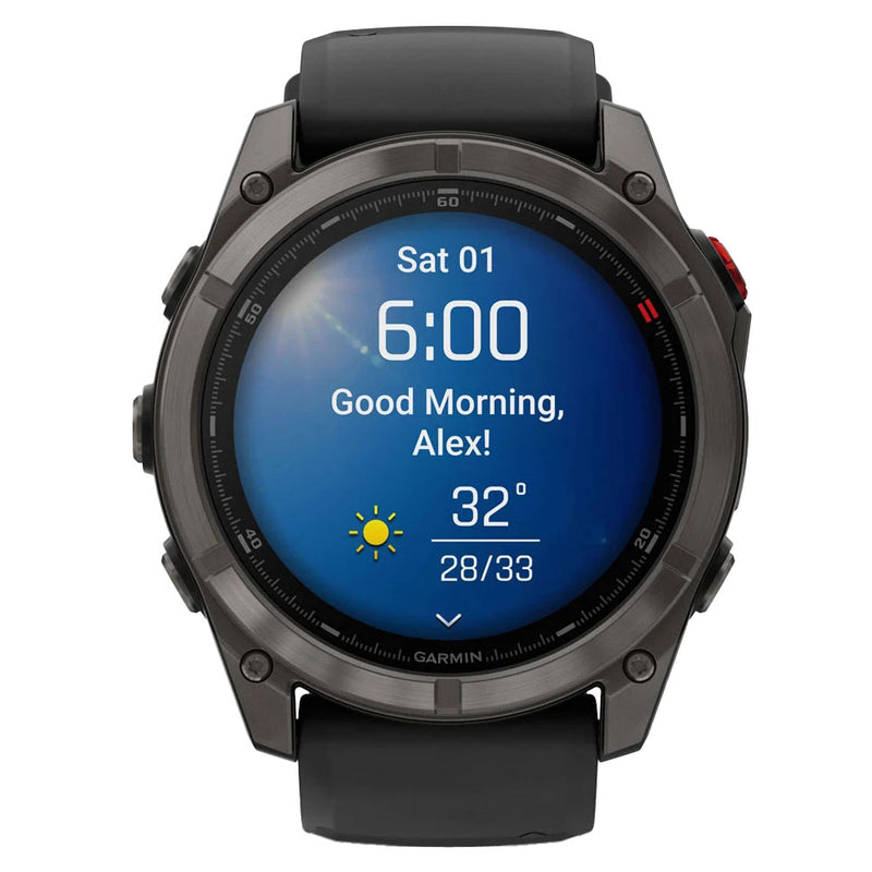 Load image into Gallery viewer, Garmin fenix 8 Pro AMOLED Sapphire, 51mm, Carbon Gray DLC