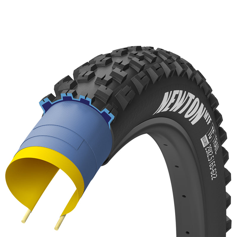 Load image into Gallery viewer, Pack of 2 Goodyear Newton MTF Tire 29 x 2.5 Tubeless Folding Black Trail