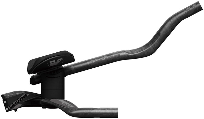 Load image into Gallery viewer, Vision TFA Integrated Handlebar/Aero Bar - Carbon, Integrated 90mm, 40cm, Black, JS Bend
