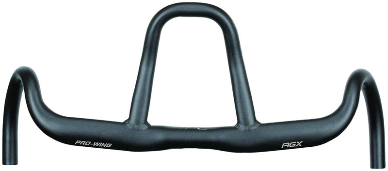 Load image into Gallery viewer, Full Speed Ahead Pro-Wing AGX Drop Handlebar - Aluminum, 31.8mm, 46cm, Black
