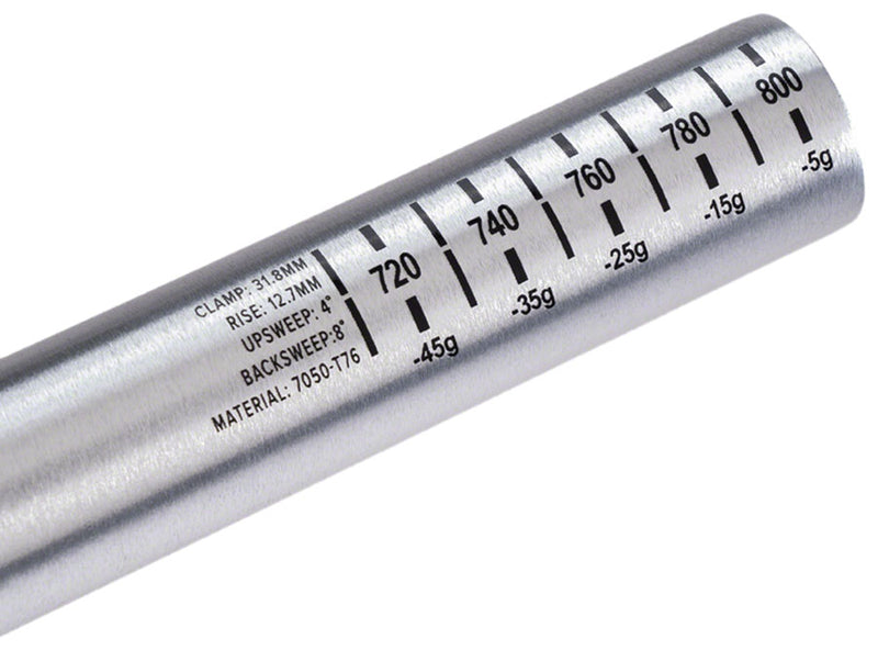 Load image into Gallery viewer, ProTaper A12 Handlebar - 810mm, 12mm Rise, 31.8mm, Aluminum, Polished Silver