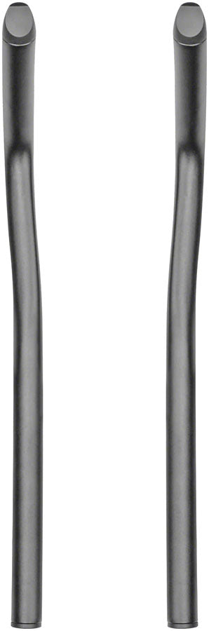 Load image into Gallery viewer, Profile Design 52a Aluminum Aerobar Extensions - Aluminum, 400mm, Black
