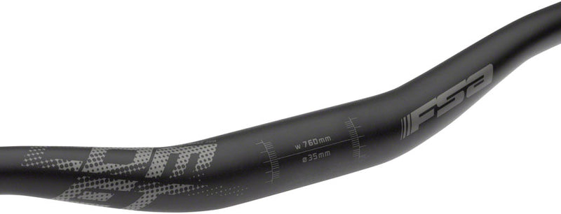 Load image into Gallery viewer, Full Speed Ahead Comet Riser Handlebar - Aluminum, 35.0mm, 25mm Rise, 760mm, Black