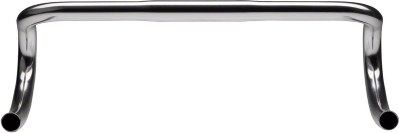 Load image into Gallery viewer, Dimension Short Drop Handlebar 26mm Clamp 44cm Width 340g Silver Aluminum