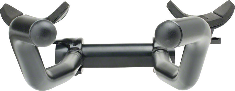 Load image into Gallery viewer, Profile Design Legacy II Aluminum Aerobar: with ZB Bracket and Venturi Armrest, Matte Black