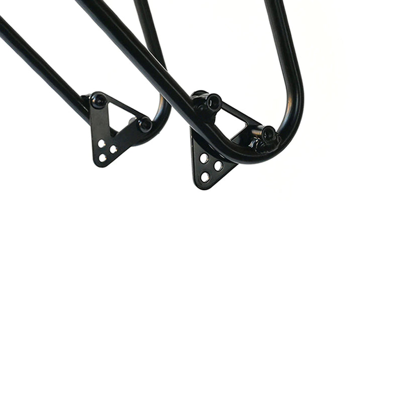 Load image into Gallery viewer, Hudski Itzarack Front Porteur Rack, Aluminum, Black