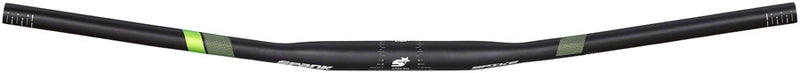 Load image into Gallery viewer, Spank Spike 800 Vibrocore Handlebar 31.8mm Clamp 800mm 30mm Rise Black/Green