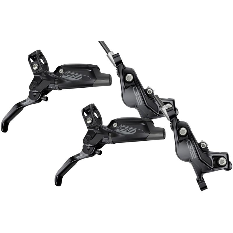 Load image into Gallery viewer, SRAM-Disc-Brake-&-Lever-Mountain-Bike-Road-Bike-HBSL0137-HBSL0136-MTB-Flat-Bar-Disc-Brakes