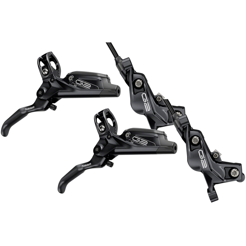 Load image into Gallery viewer, SRAM-Disc-Brake-&-Lever-Mountain-Bike-HBSL0138PO2-MTB-Flat-Bar-Disc-Brakes