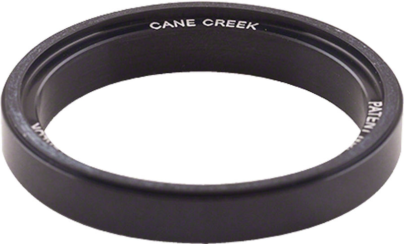 Load image into Gallery viewer, 2 Pack Cane Creek 110 Series 5mm Interlok Spacer Black Aluminum Headset Spacer