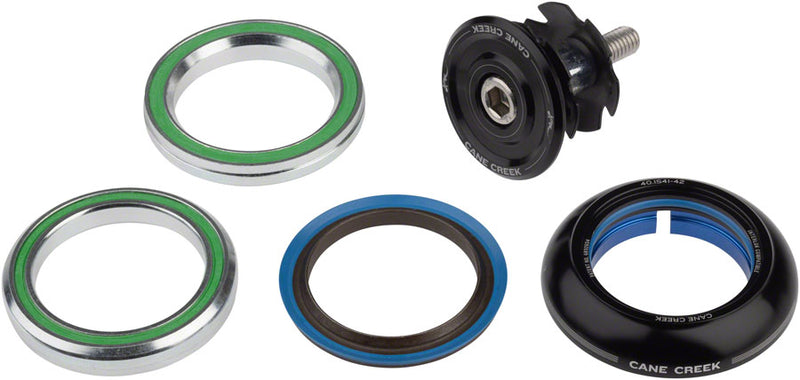 Load image into Gallery viewer, Cane Creek 40 IS42/28.6 / IS42/30 Short Cover Headset Black
