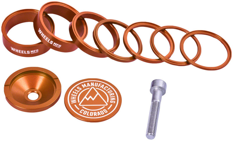 Load image into Gallery viewer, Wheels-Manufacturing-Pro-StackRight-Headset-Spacer-Kit-Headset-Stack-Spacer-HDSS0317