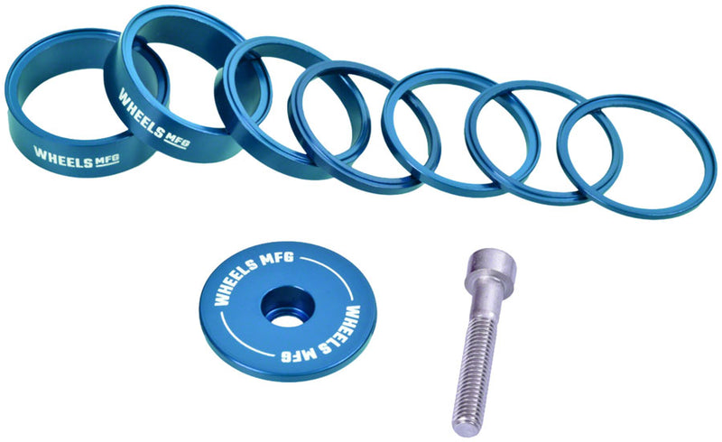 Load image into Gallery viewer, Wheels-Manufacturing-Essential-StackRight-Headset-Spacer-Kit-Headset-Stack-Spacer-Universal-HDSS0339