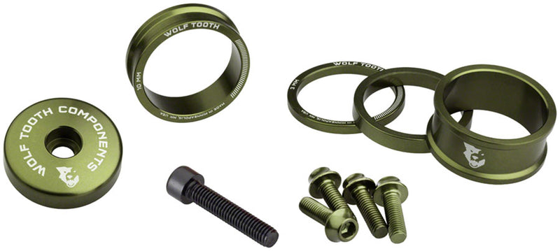 Load image into Gallery viewer, Wolf-Tooth-Anodized-Bling-Kit-Headset-Stack-Spacer-HDSS0356