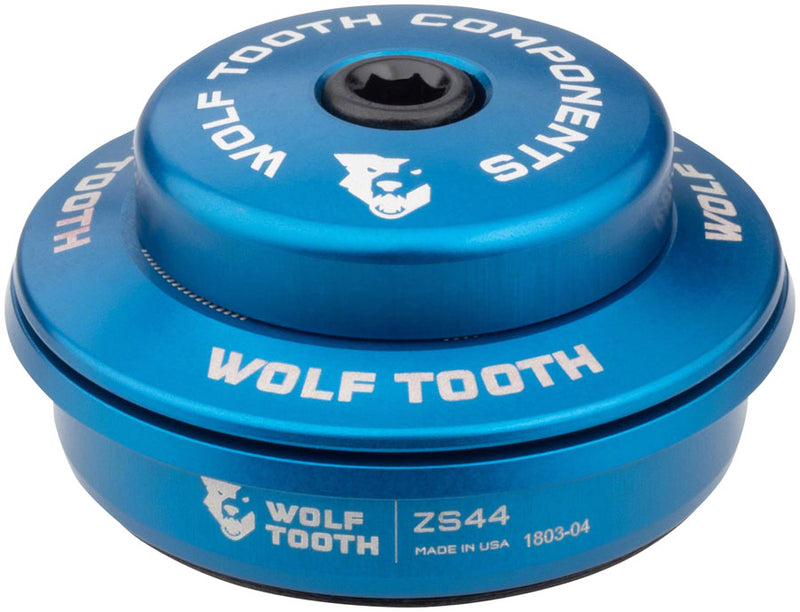Load image into Gallery viewer, Wolf Tooth Performance Headset Bundle - Aircraft Aluminum, Black Oxide Bearings, ZS56/40 & ZS44/28.6 for Mountain & Road Bikes