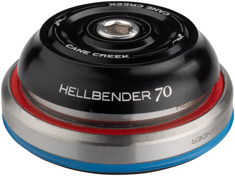 Load image into Gallery viewer, Cane Creek Hellbender 70 Integrated, Headset, Complete, IS42/28.6/H9 | IS52/40, Black