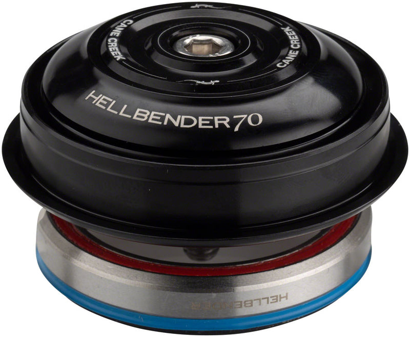 Load image into Gallery viewer, Cane Creek Hellbender 70 Series Semi-Integrated Black ZS44/28.6|ZS56/40 1-1/8in - 1.5`