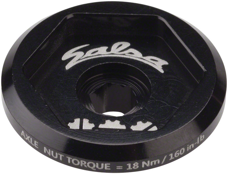 Load image into Gallery viewer, Salsa Split Pivot Dropout Tool Top Cap Black with Black Bolt