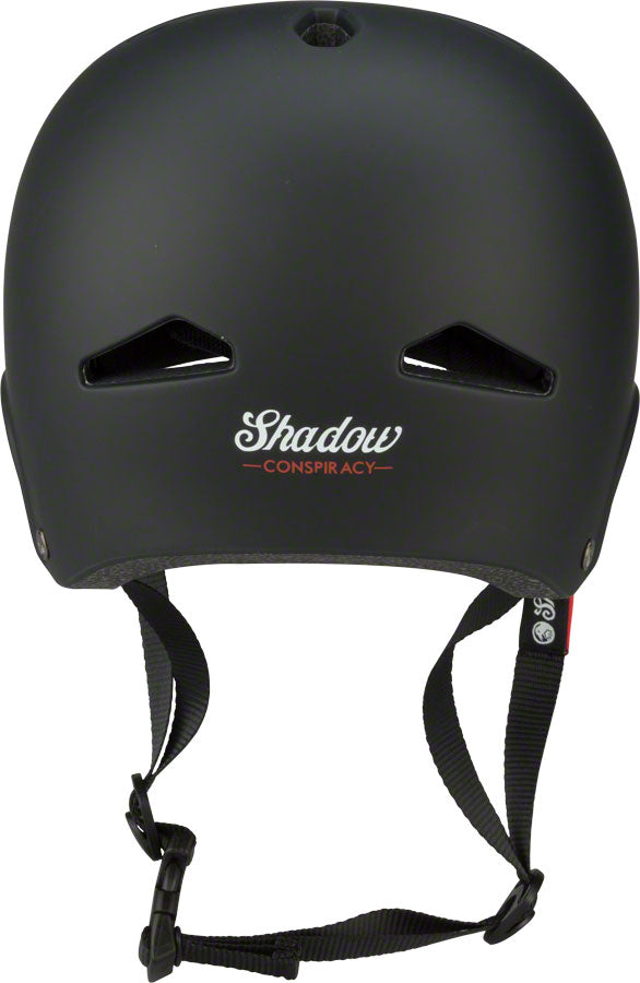 Load image into Gallery viewer, The Shadow Conspiracy Featherweight Helmet LG/XL 22.8in to 24in ( 58 to 61 cm) Gloss Black BMX/Skate