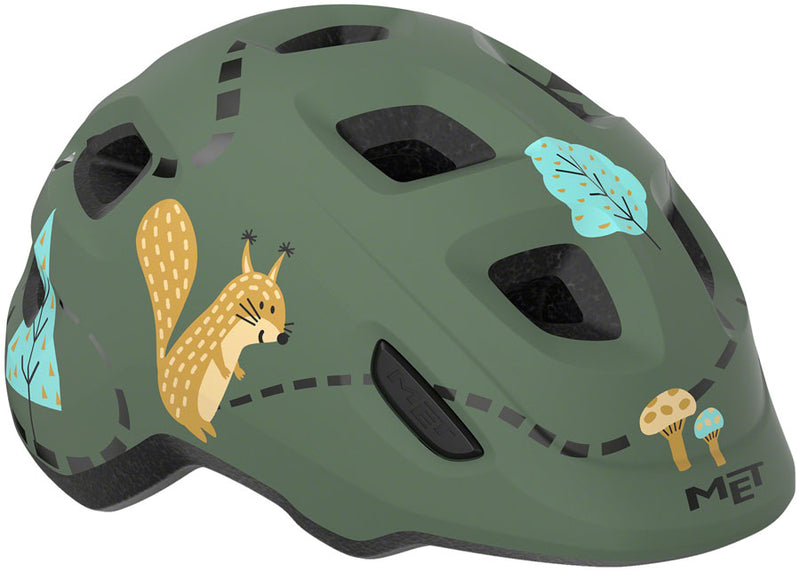 Load image into Gallery viewer, MET-Helmets-Hooray-MIPS-Helmet-X-Small-(46-52cm)-Half-Face-MIPS-C2-360°-Head-Belt-With-Light-Safe-T-Bimbo-Fit-System-Adjustable-Fitting-Anti-Pinch-Ratchet-Buckle-Hand-Washable-Comfort-Pads-Reflector-Anti-Insect-Net-Green-HLMT5041-Bicycle-Helmets