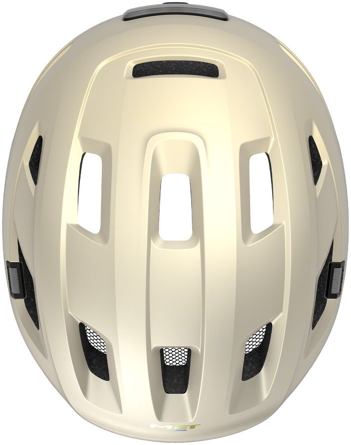 Load image into Gallery viewer, MET E-Mob Mips Helmet - Vanilla Ice Matte, Large