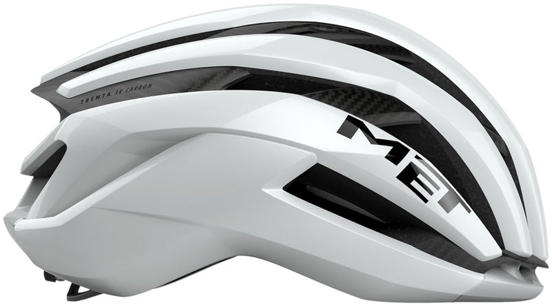 Load image into Gallery viewer, MET Trenta 3K Carbon Helmet - White Gloss, Large