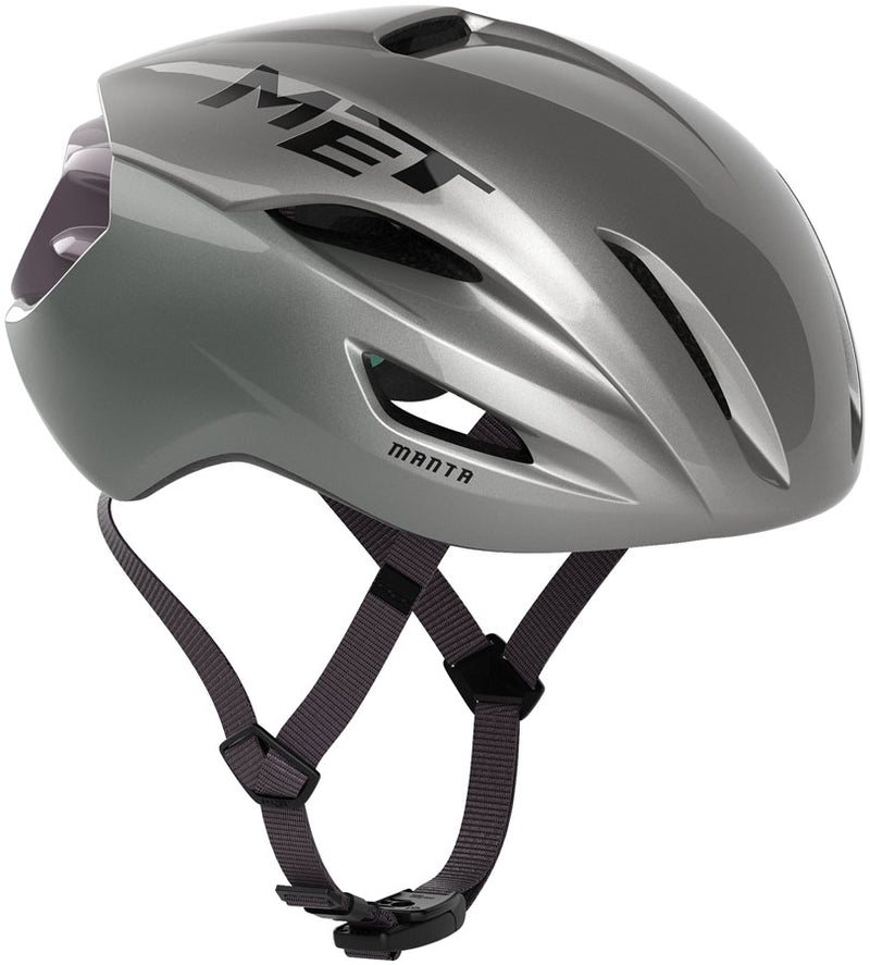 Load image into Gallery viewer, MET Manta Helmet - Opal Gray Glossy, Medium