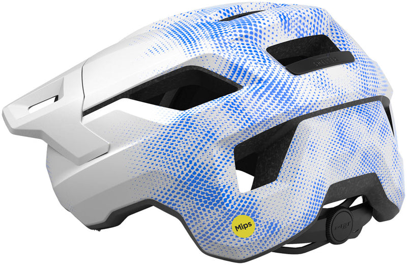 Load image into Gallery viewer, MET Shelter Youth Helmet - White/Blue, Universal