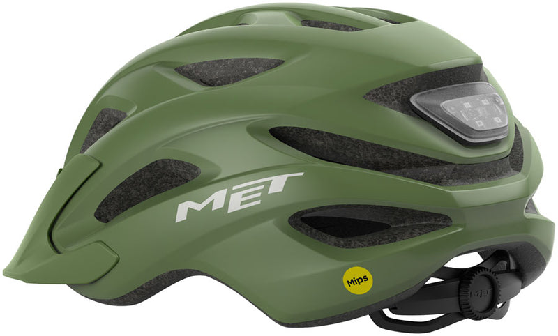 Load image into Gallery viewer, MET Crossover Helmet -Matte Green, One Size