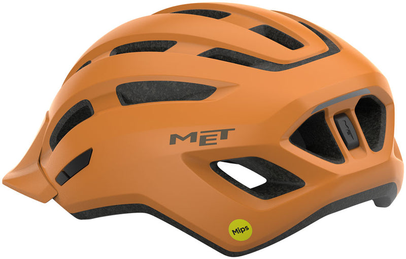 Load image into Gallery viewer, MET Downtown Helmet - Matte Orange, Medium/Large