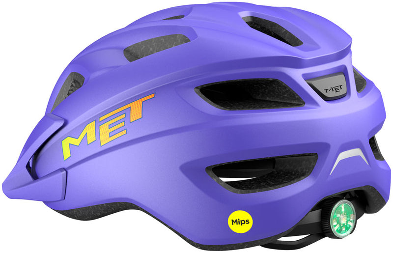 Load image into Gallery viewer, MET Crackerjack Youth Helmet - Matte Purple, One Size