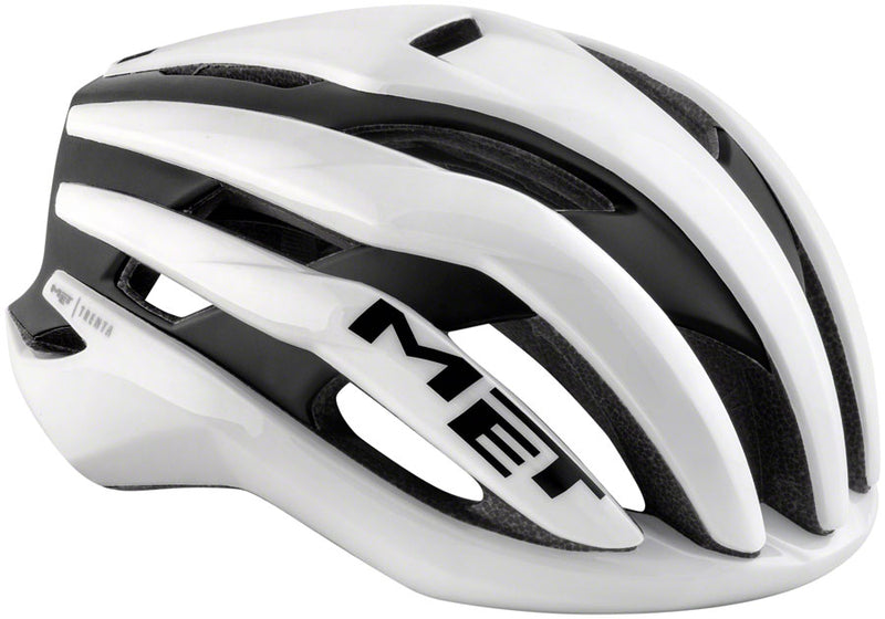 Load image into Gallery viewer, MET-Helmets-Trenta-MIPS-Helmet-Small-(52-56cm)-Half-Face-MIPS-C2-360°-Head-Belt-Safe-T-Orbital-Fit-Hand-Washable-Air-Mesh-Comfort-Pads-Air-Lite-Straps-Reflectors-Sunglassess-Dock-White-HLMT4769-Bicycle-Helmets