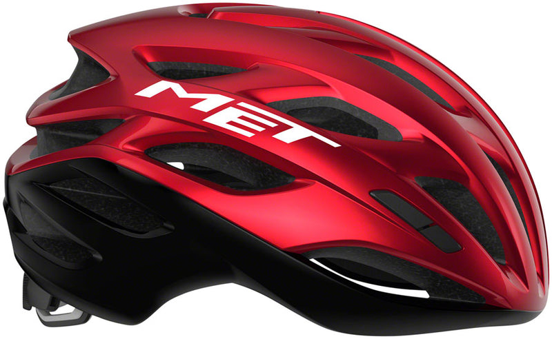 Load image into Gallery viewer, MET Estro MIPS Helmet - Red/Black Metallic, Glossy, Small