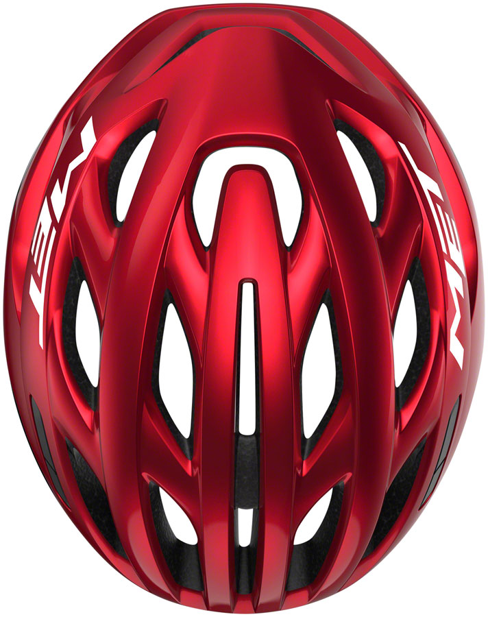 Load image into Gallery viewer, MET Estro MIPS Helmet - Red/Black Metallic, Glossy, Small