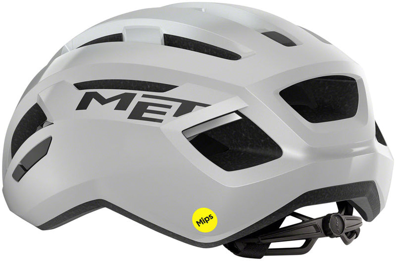 Load image into Gallery viewer, MET Vinci MIPS Road Helmet In-Mold EPS Safe-T DUO Fit Matte White/Silver, Small